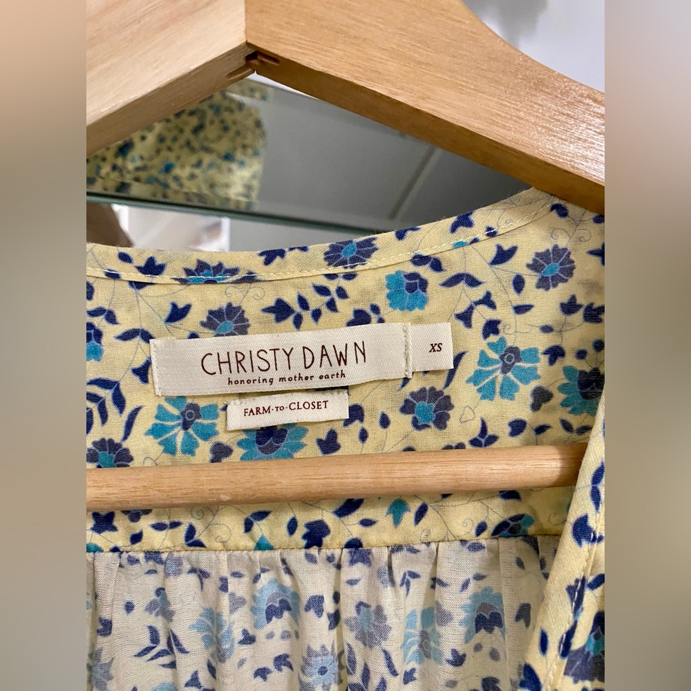 CHRISTY DAWN Della dress silk/cotton - Picture 9 of 14